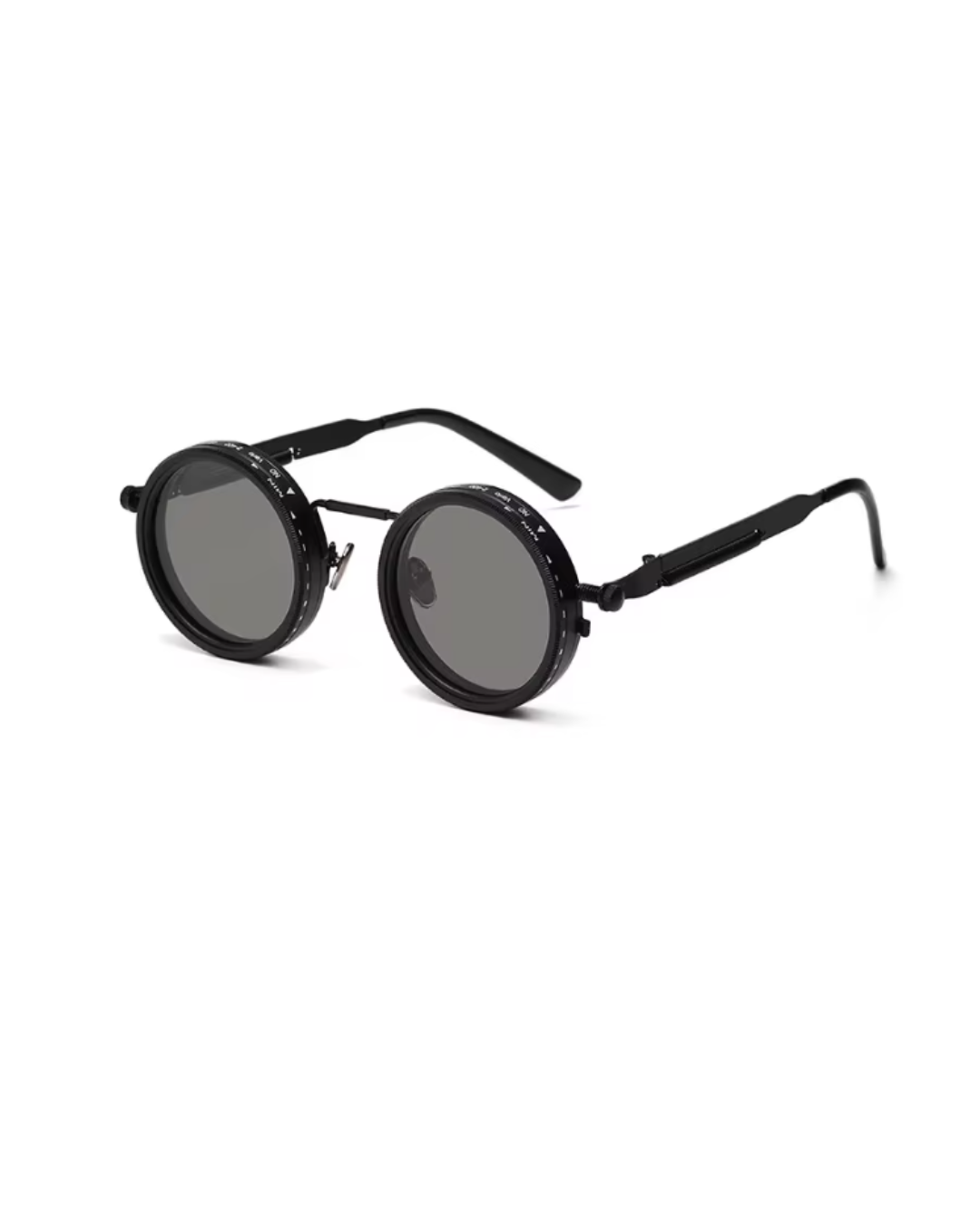 Polarized Round 9Gears Adjustable Sunglass